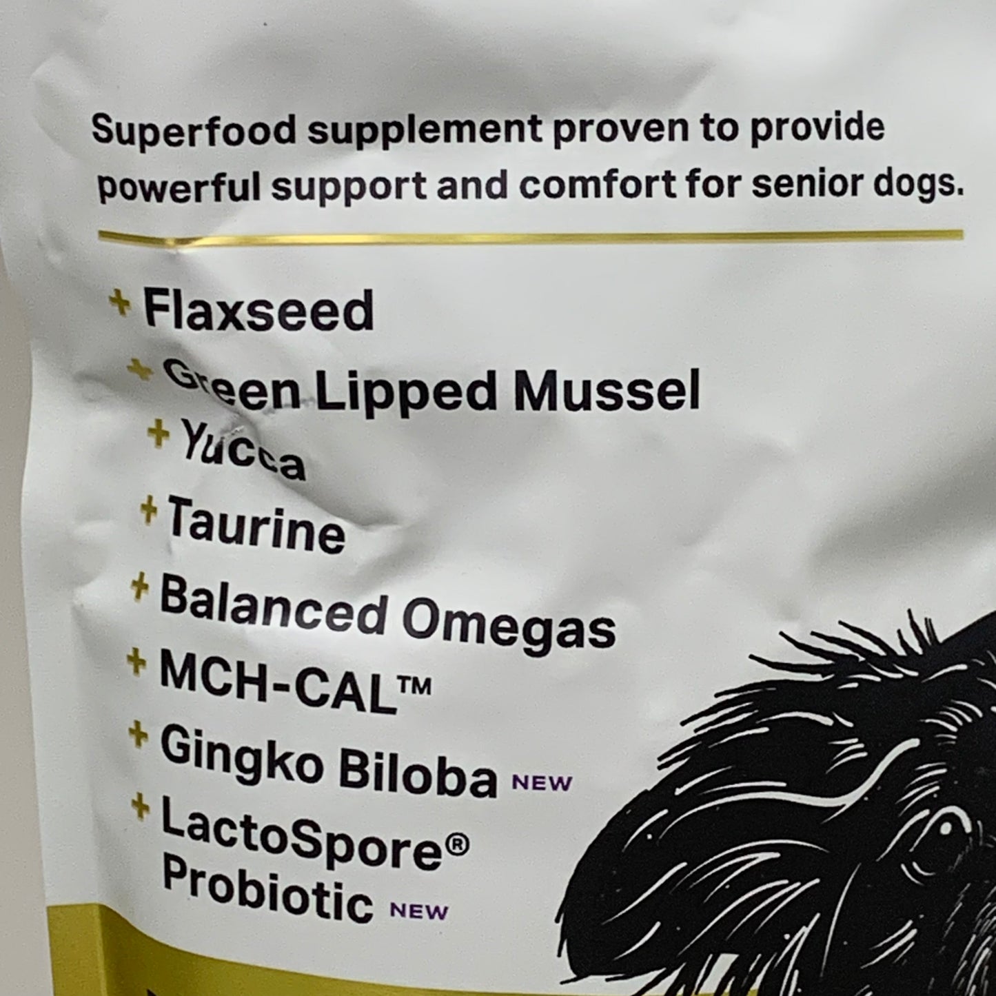 Ultimate Senior Health Formula Dog Supplement: 5 Pack | 1 lb Bags