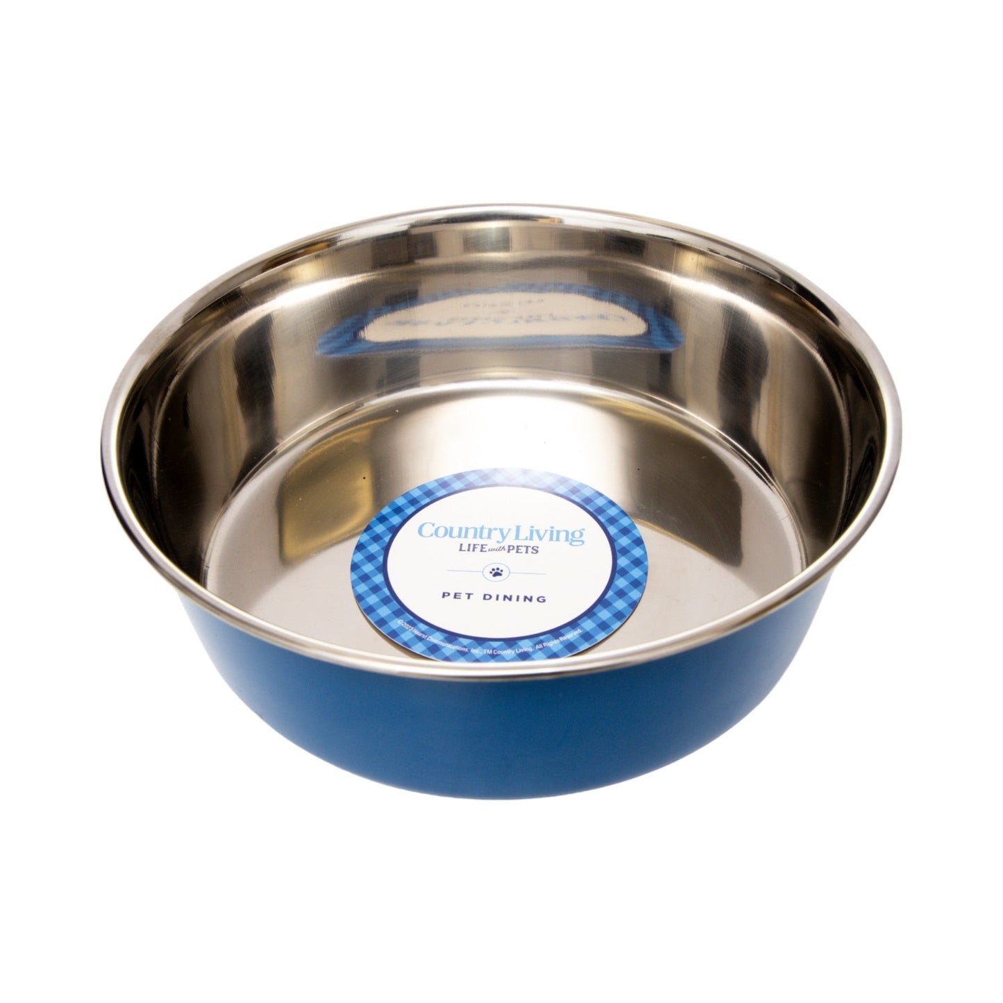Heavy Duty Stainless Steel Dog Bowls - Set of 2 Bowls