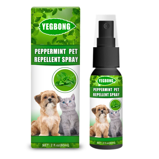 Peppermint Pet Repellent Spray for Dogs and Cats | Natural Flea and Mite Control