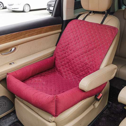 Waterproof Pet Car Seat Cover and Nest for Dogs and Cats | Anti-Dirty Car Protector