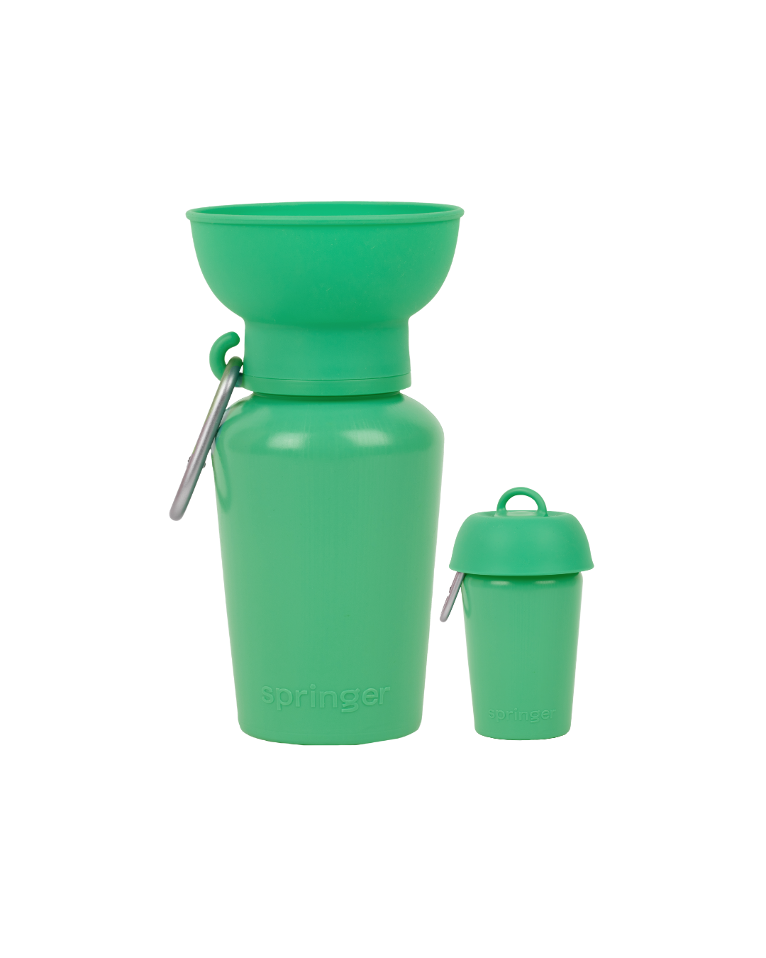 20oz Flip Dog Travel Water Bottle with Fold-Out Bowl