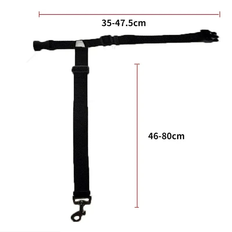 Pet Car Seat Belt and Harness Set for Dogs and Cats