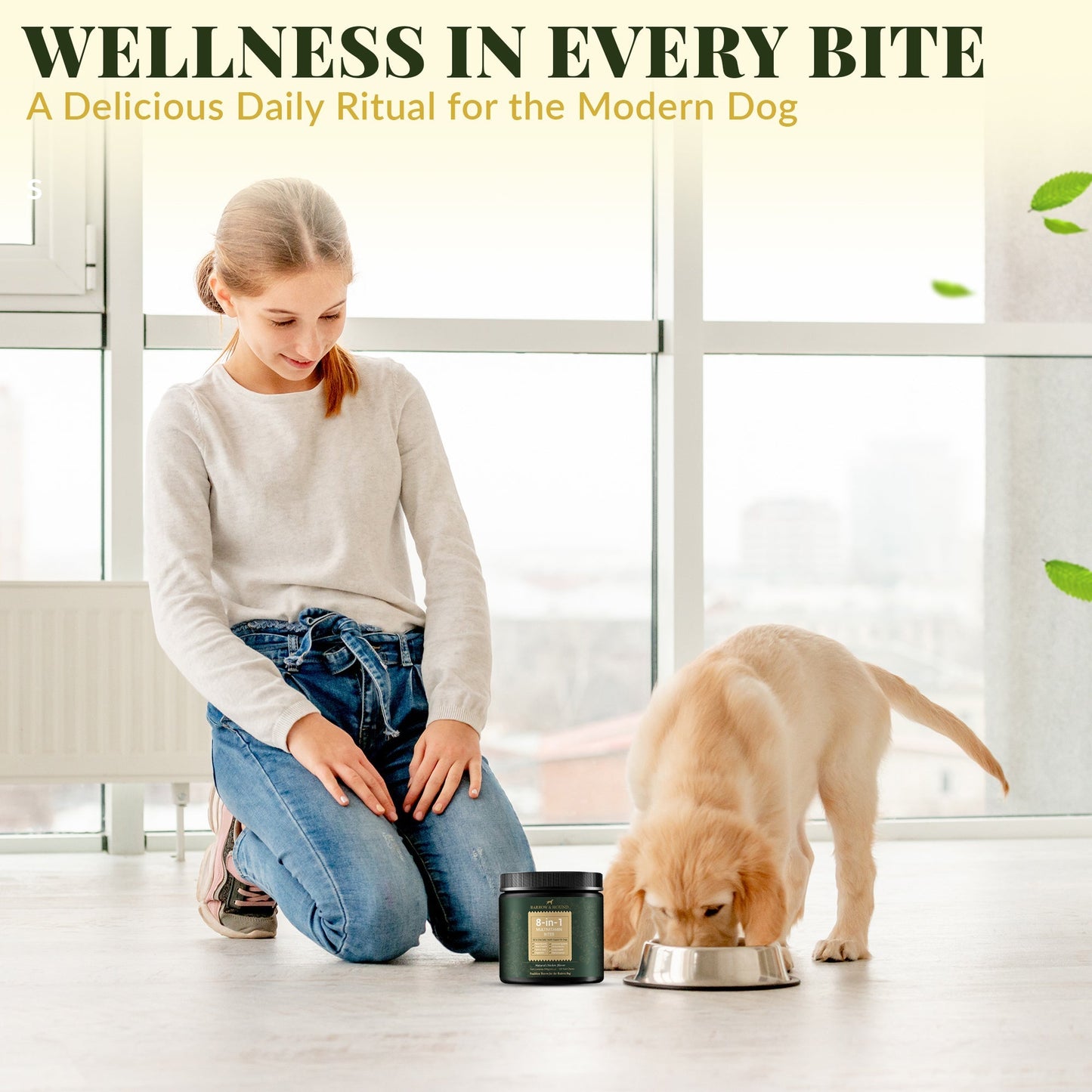 8-in-1 Daily Multivitamin for Dogs: All-in-One Health Support with Probiotics | 120 Count