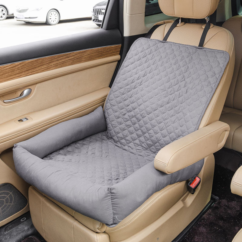 Waterproof Pet Car Seat Cover and Nest for Dogs and Cats | Anti-Dirty Car Protector