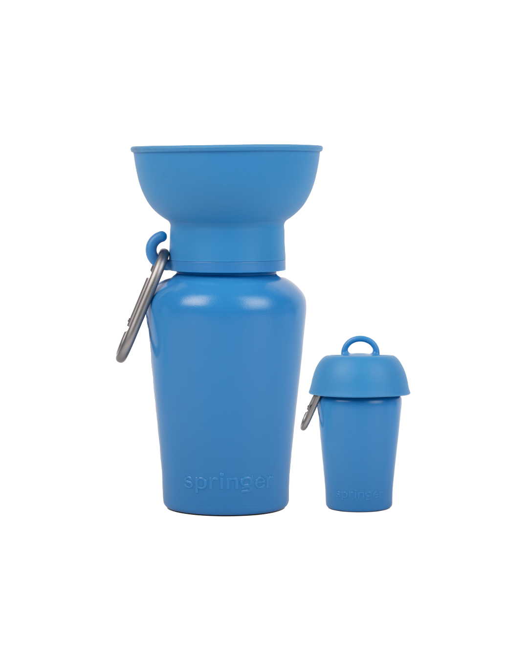 20oz Flip Dog Travel Water Bottle with Fold-Out Bowl