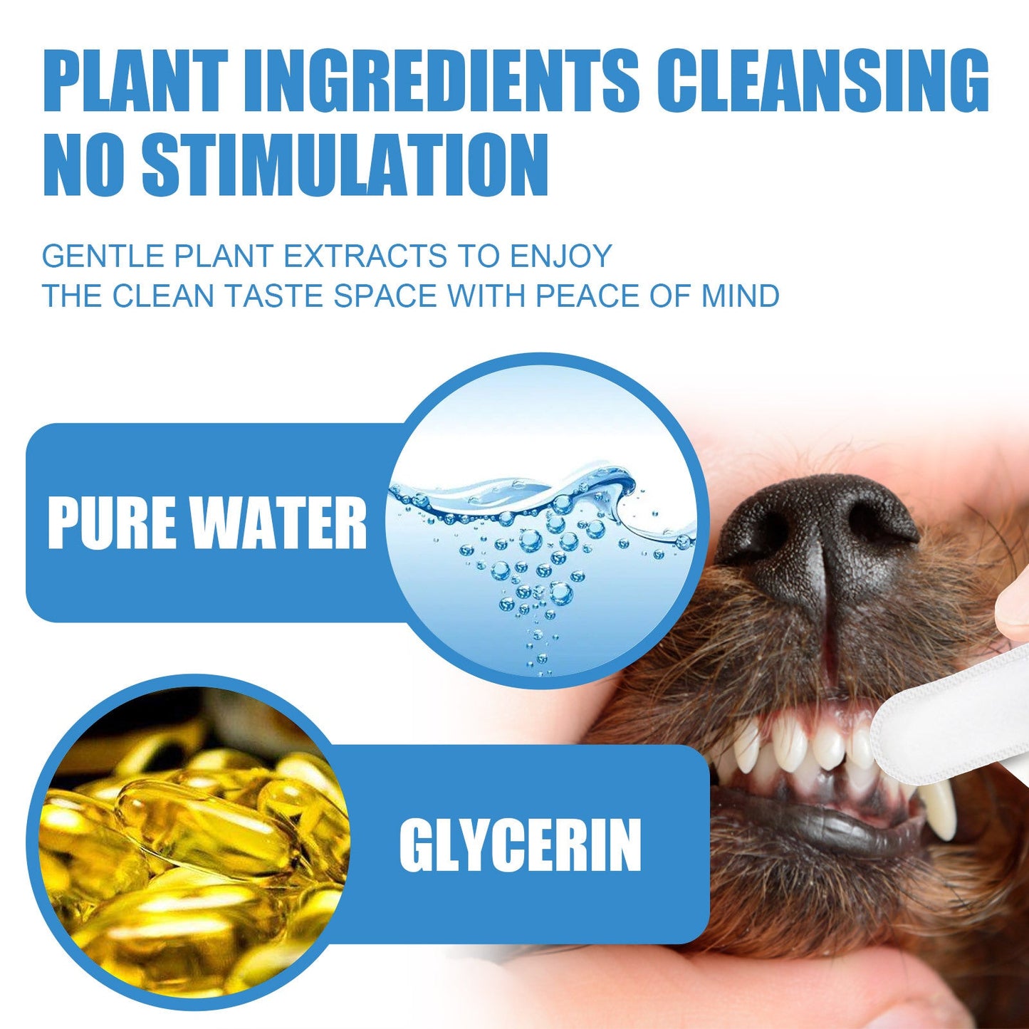 Pet Dental Finger Wipes: Tartar & Plaque Remover for Dogs