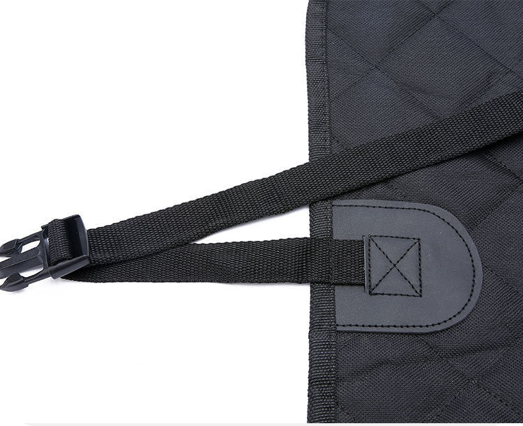 Waterproof Dog Car Seat Cover with Mesh Window | Pet Hammock Safety Protector | 137x147cm