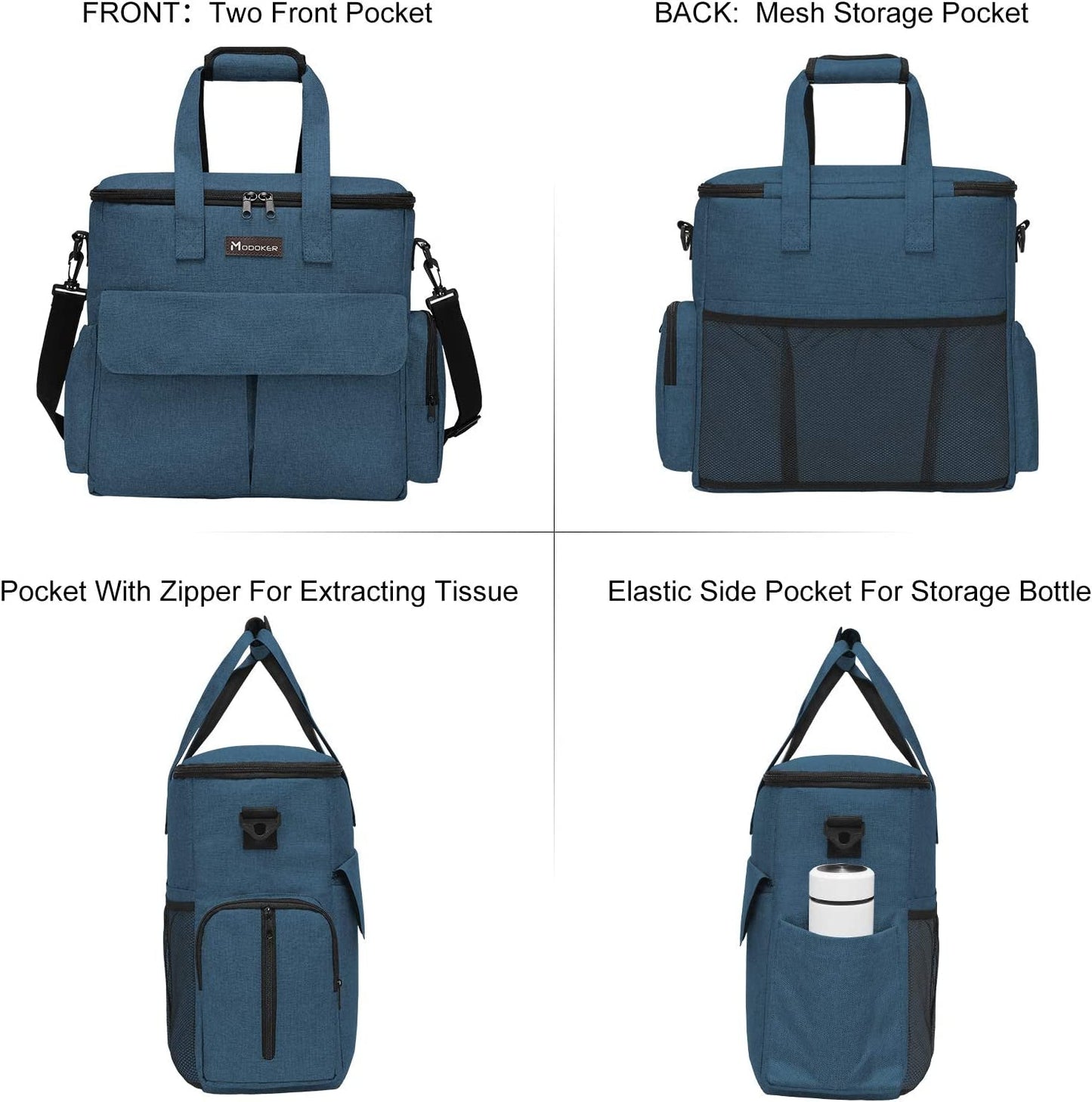 Pet Travel Bag Set for Dogs and Cats, Pet Weekend Travel Bag | Easy City, Vet & Airport Trips