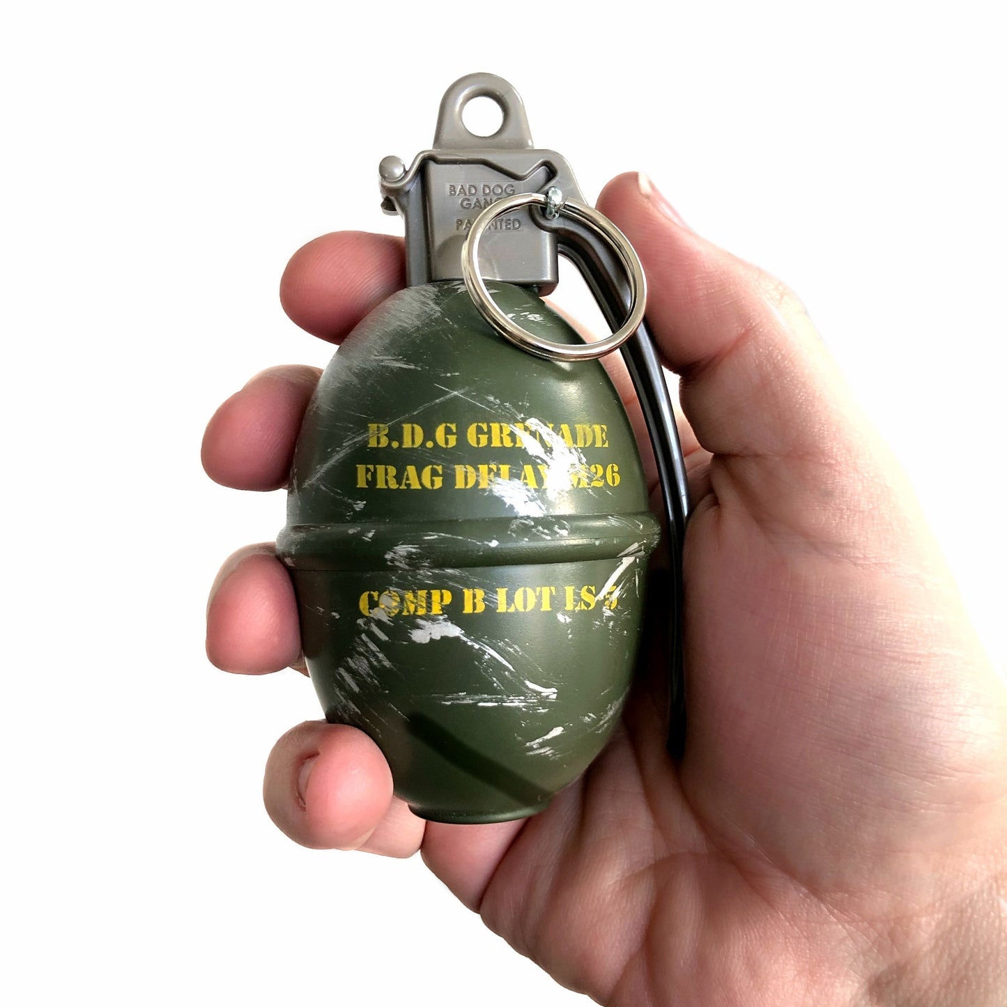 Grenade Dog Waste Bag Dispenser | Hand Grenade Dog Poop Bag Holder