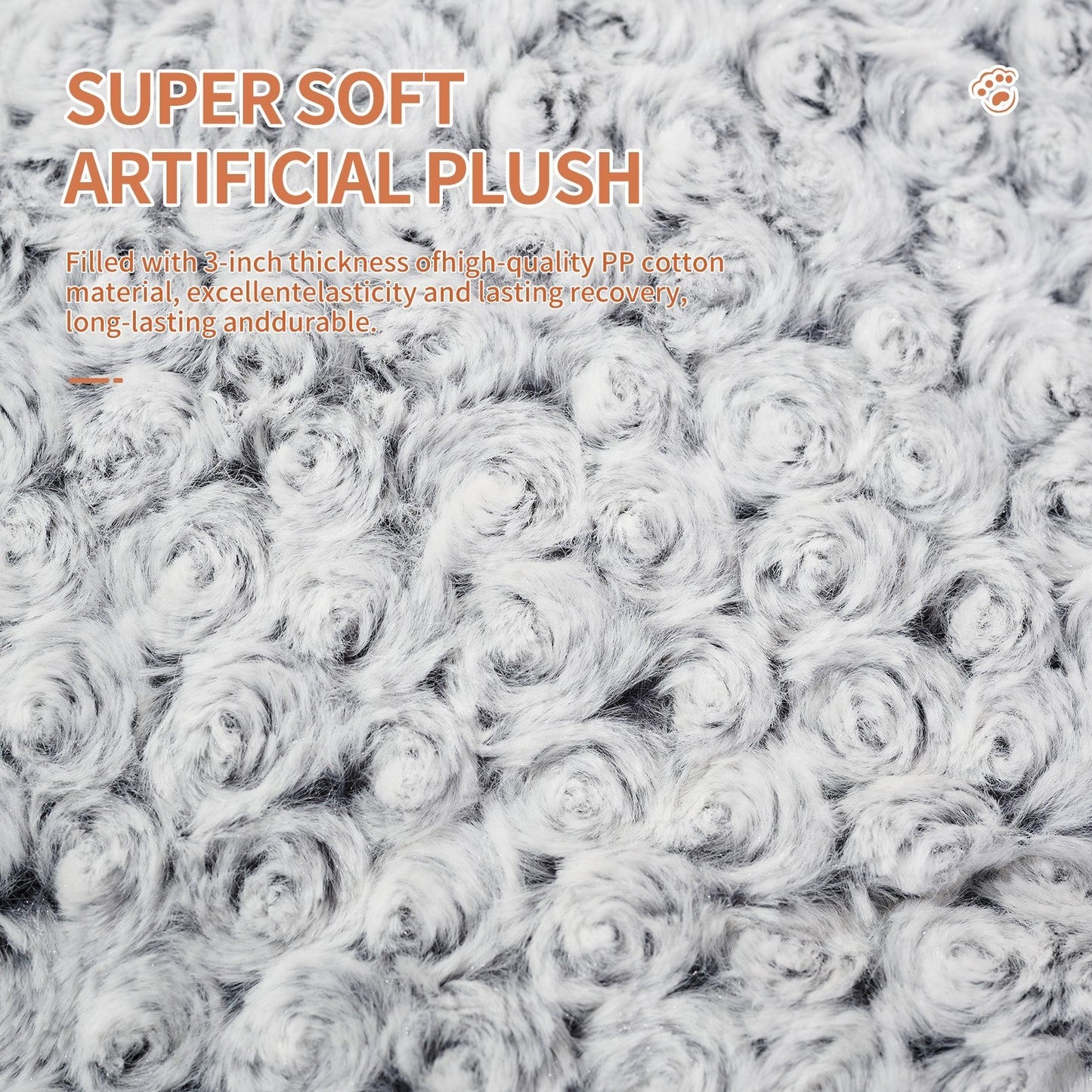 Thickened Rose Velvet Dog Bed | Washable Fluffy Kennel Mat