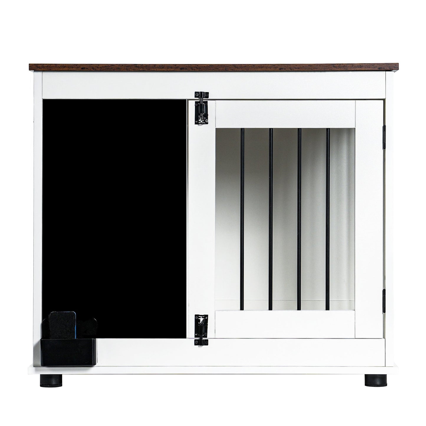 Furniture Style Dog Crate Side Table | Grey Indoor Kennel: The "Side Table" Crate