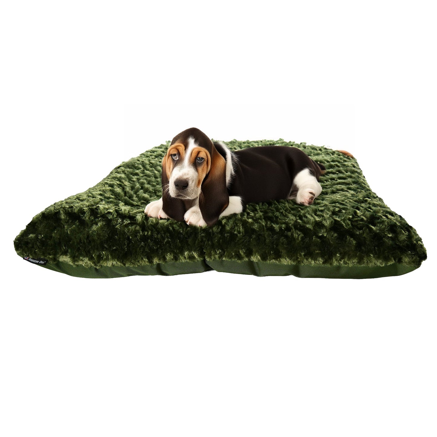 Durable Rectangular Dog Bed for Diggers | USA Made Cloud Bed