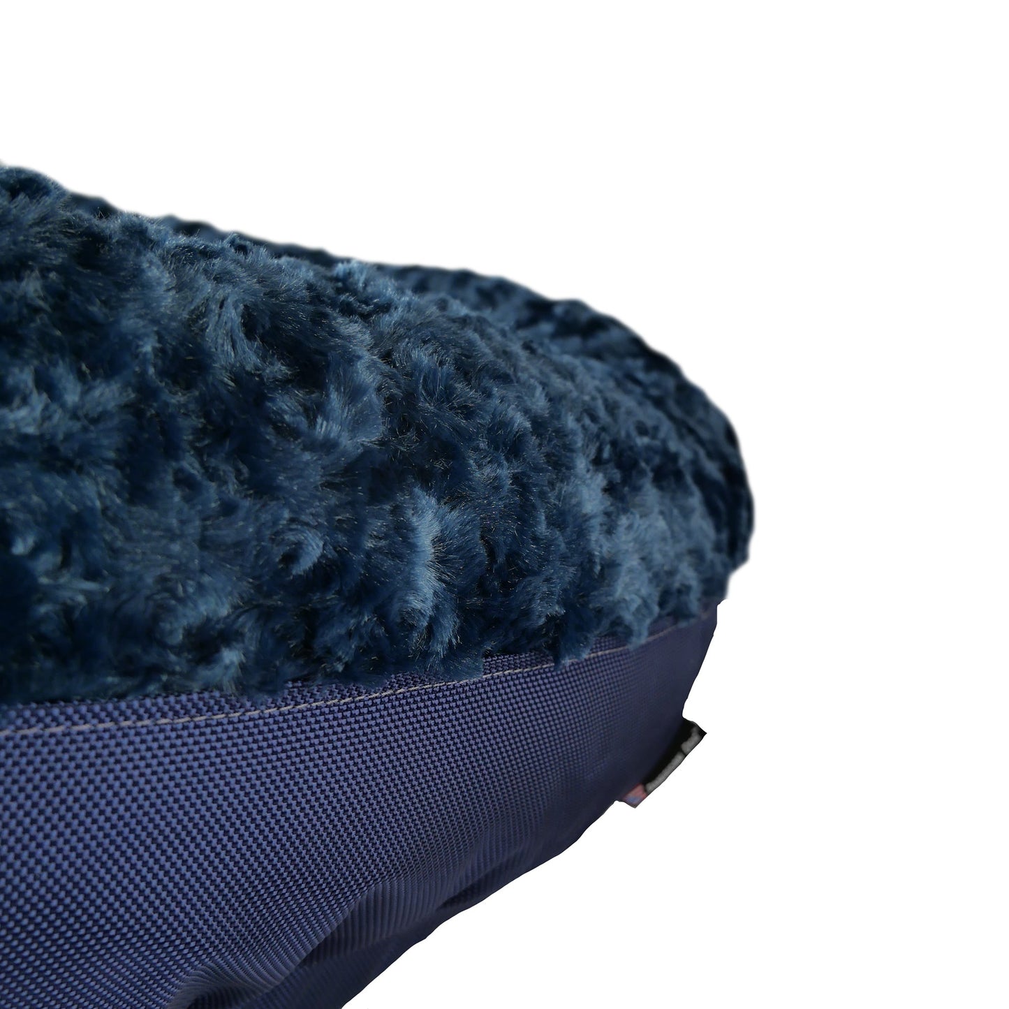 Indestructible Round Dog Bed with Bolster: Stop the Digging