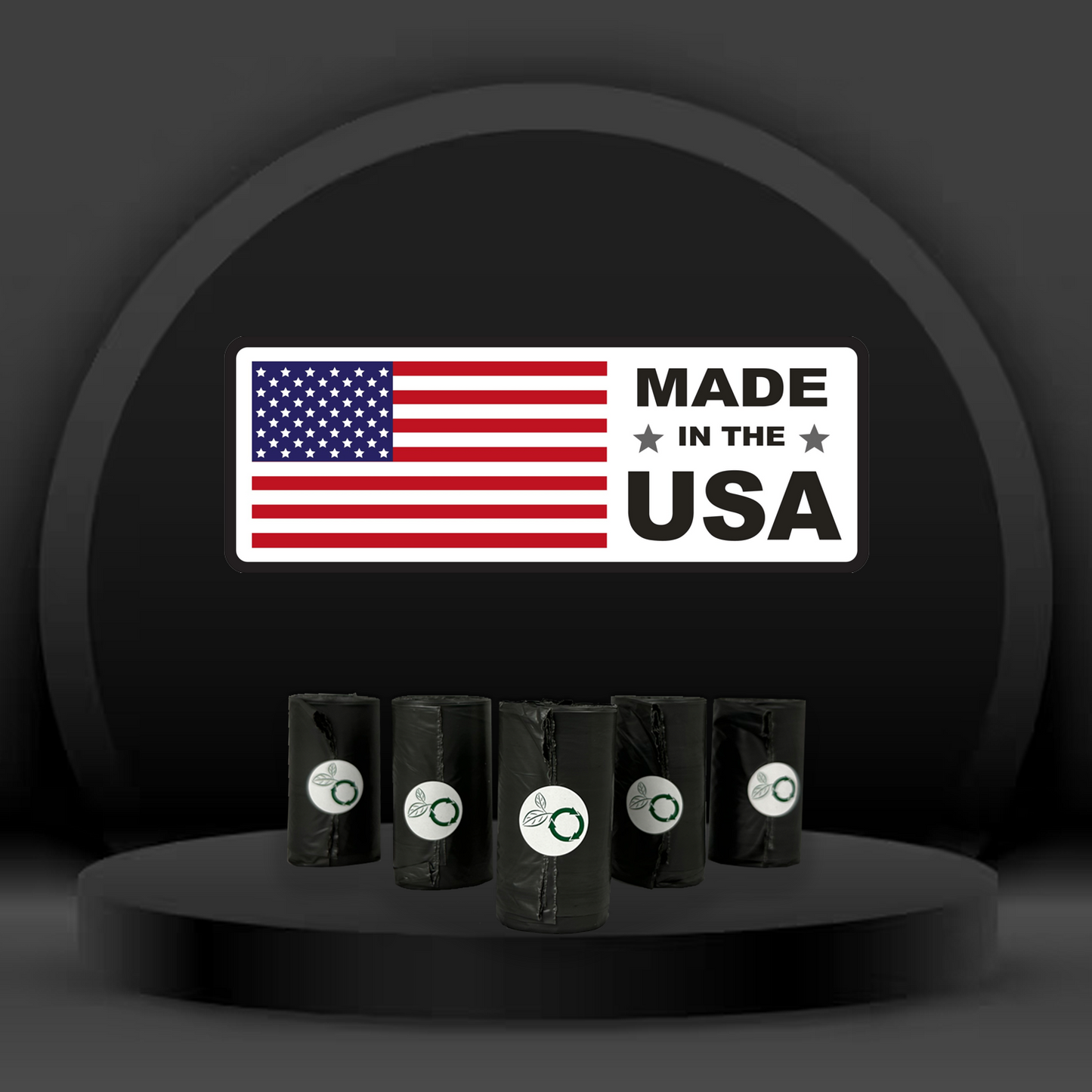 beyondGREEN Dog Waste Bags Made in USA | Leak-Resistant Refill Rolls
