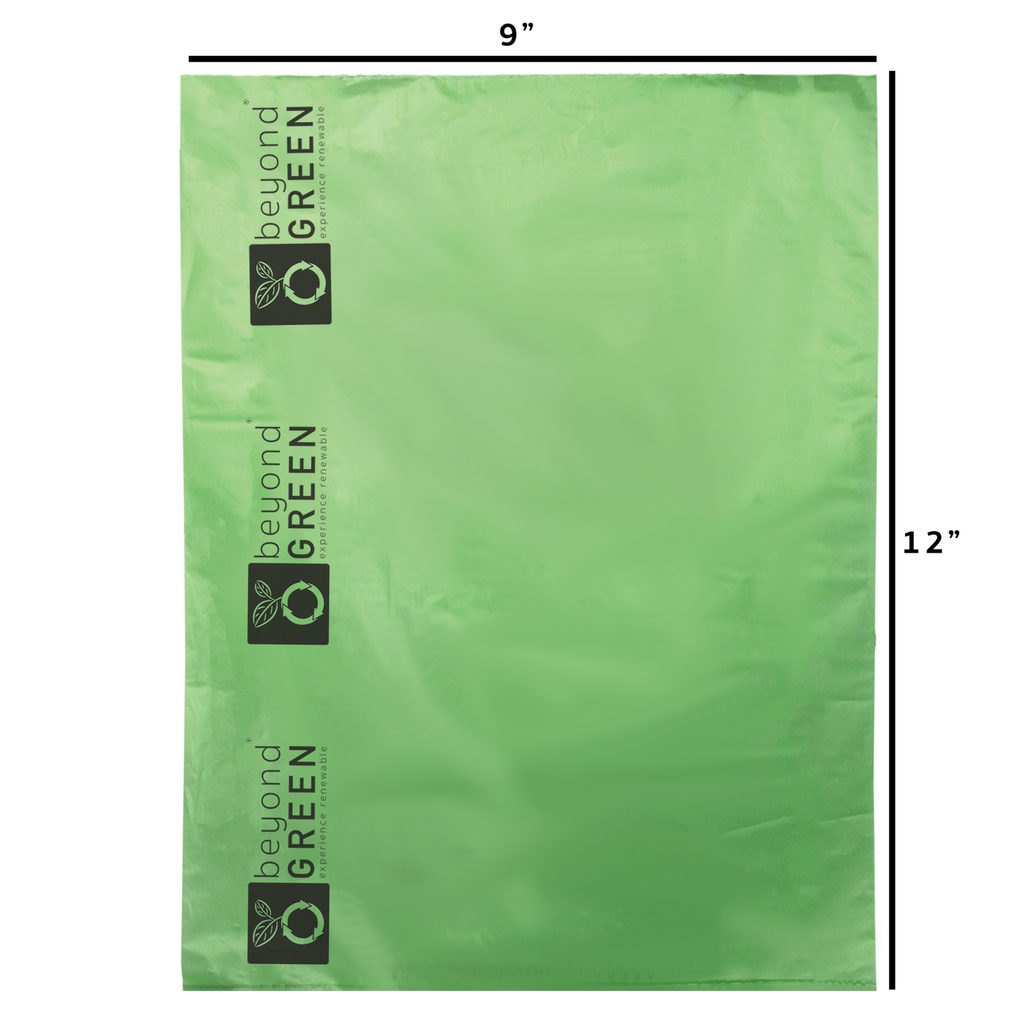 beyondGREEN Dog Waste Bags Made in USA | Leak-Resistant Refill Rolls