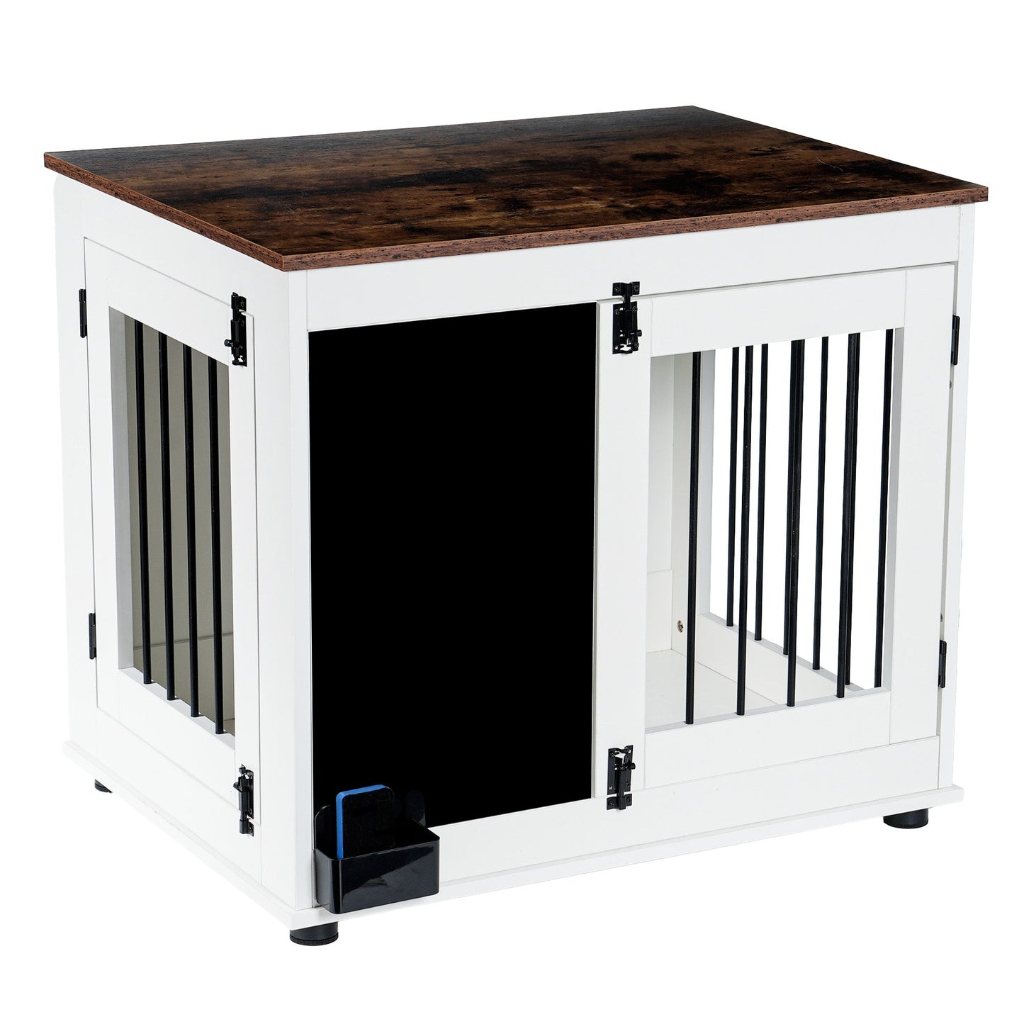 Furniture Style Dog Crate Side Table | Grey Indoor Kennel: The "Side Table" Crate