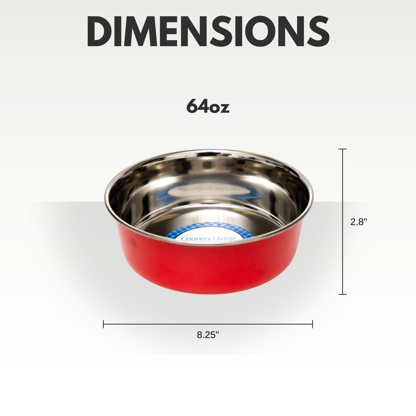 Heavy Duty Stainless Steel Dog Bowls - Set of 2 Bowls