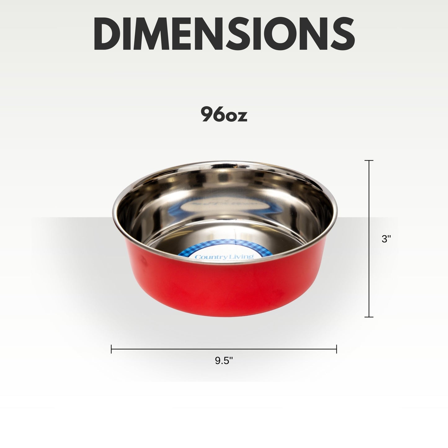 Heavy Duty Stainless Steel Dog Bowls - Set of 2 Bowls