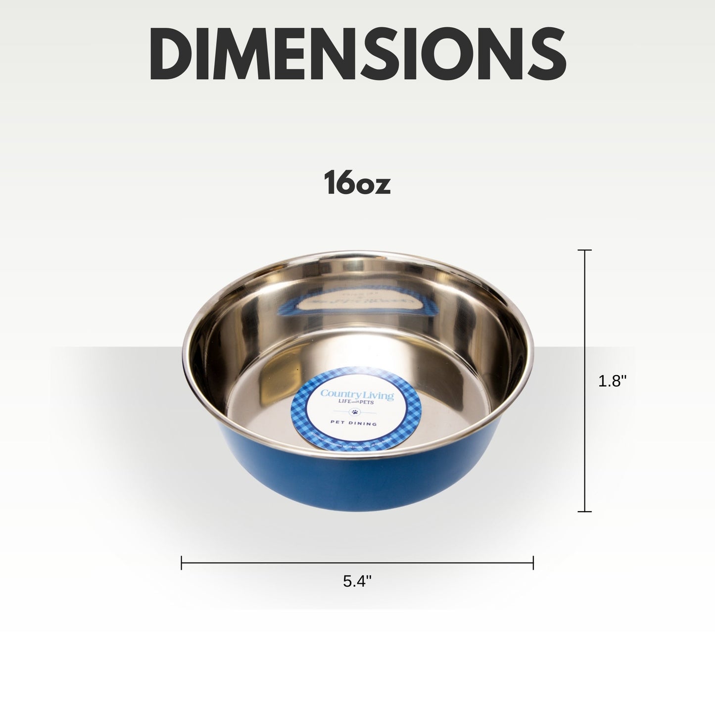 Heavy Duty Stainless Steel Dog Bowls - Set of 2 Bowls