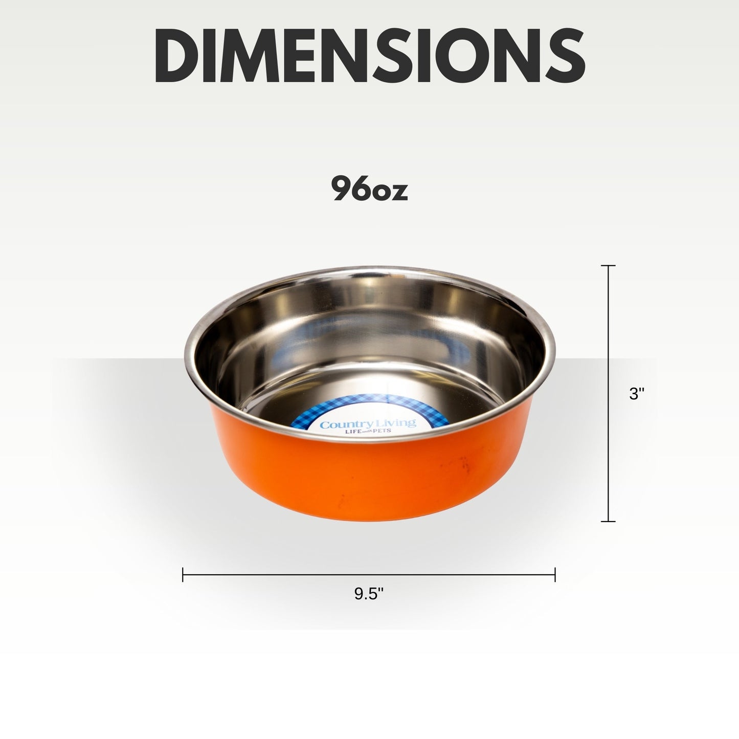Heavy Duty Stainless Steel Dog Bowls - Set of 2 Bowls
