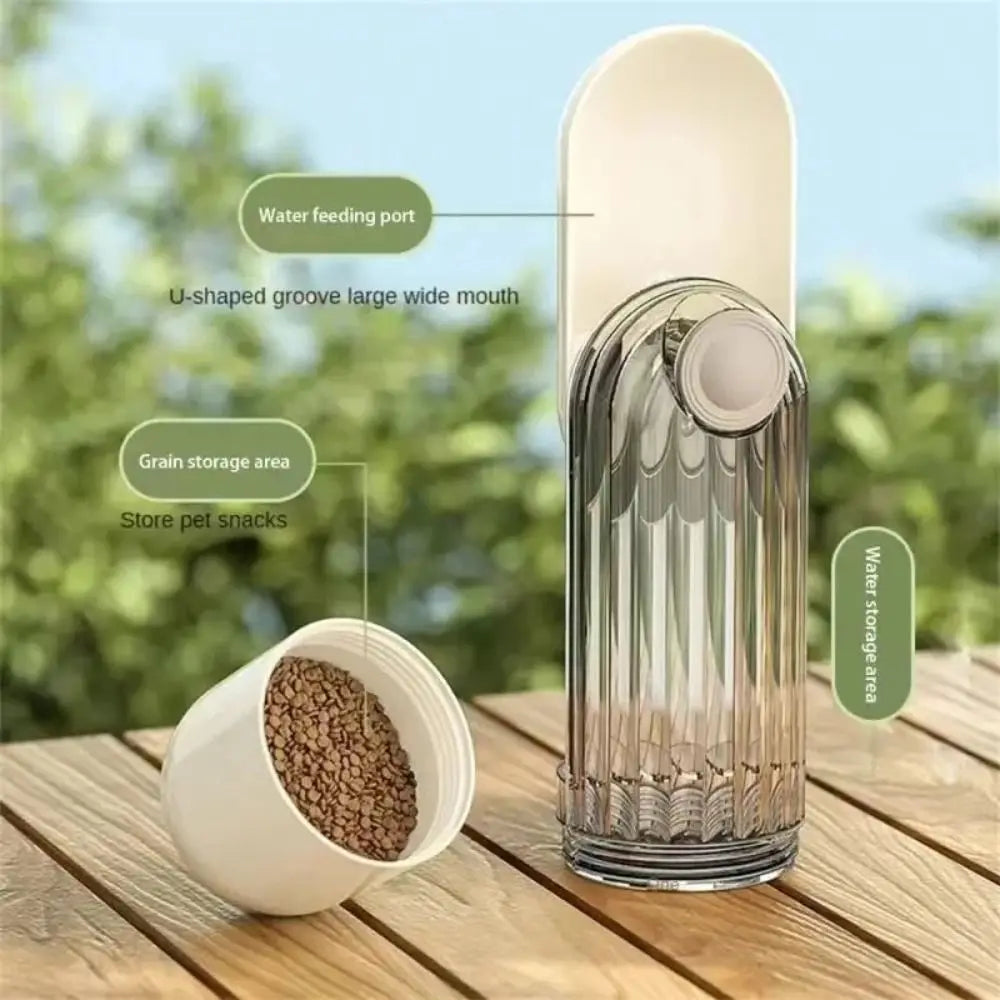Portable Dog Water Bottle Leak Proof | Travel Leaf Dispenser
