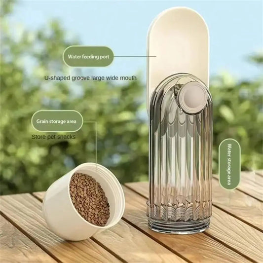 Portable Dog Water Bottle Leak Proof | Travel Leaf Dispenser