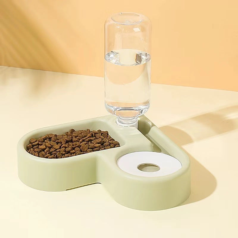 Space Saving Corner Pet Bowl Set: No More Messy Floors