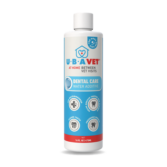 Pet Dental Care Water Additive – Odorless & Tasteless Tartar Remover for Dogs & Cats