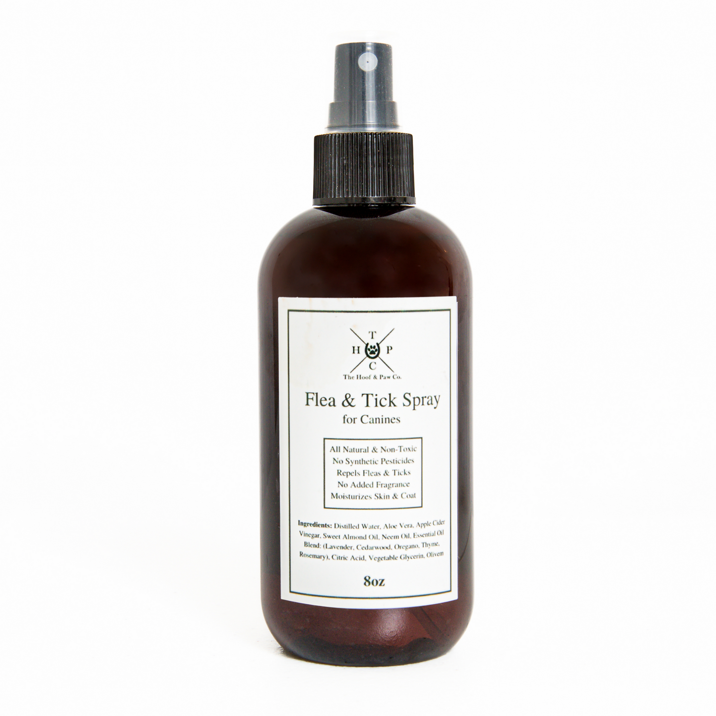 Natural Flea and Tick Spray for Dogs | Plant-Based Neem and Apple Cider Vinegar
