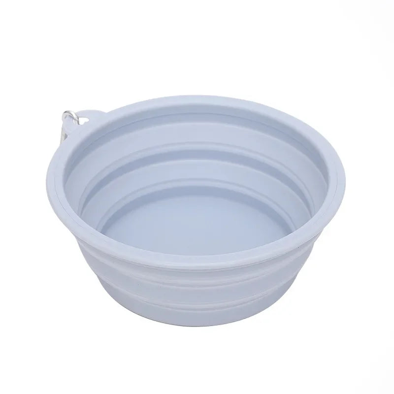 Foldable Silicone Dog Bowl For Travel | Portable Pet Dish