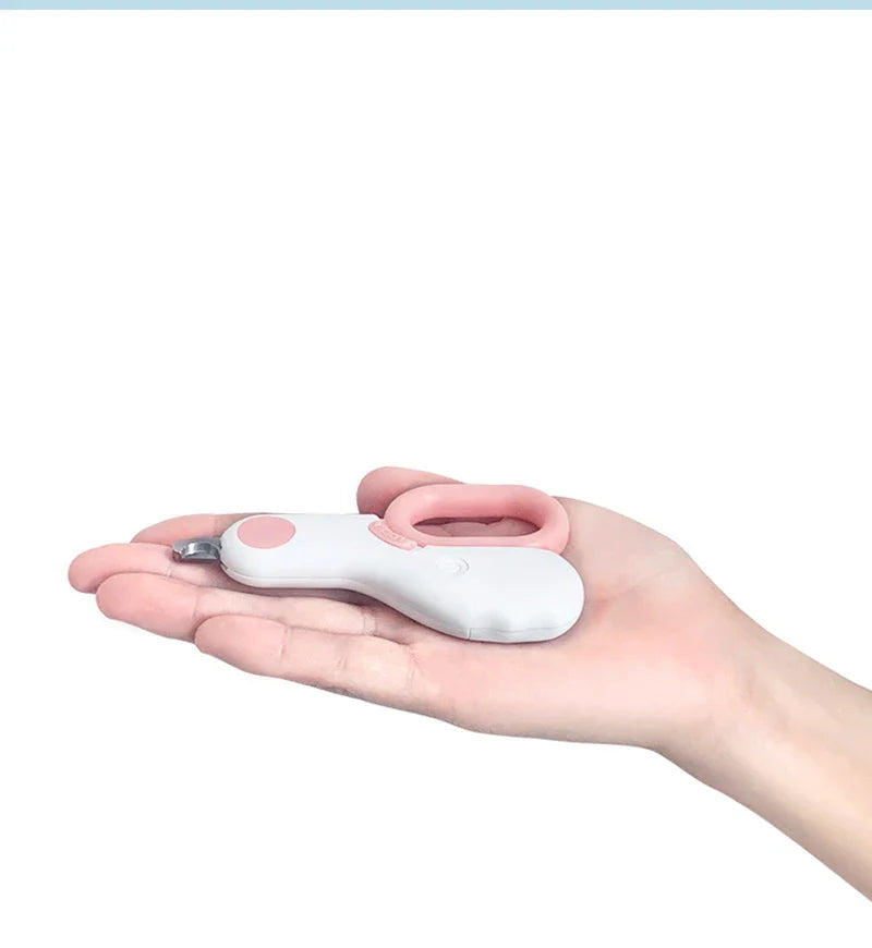 LED Pet Nail Clipper | Cat & Small Dog Grooming Scissors