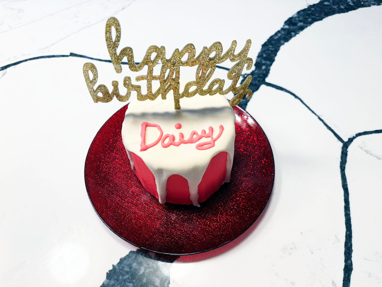 Organic Dog Birthday Cake - Gotcha Dog Cake
