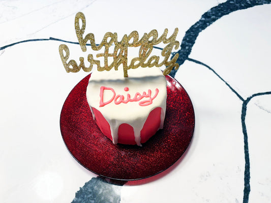 Organic Dog Birthday Cake - Gotcha Dog Cake