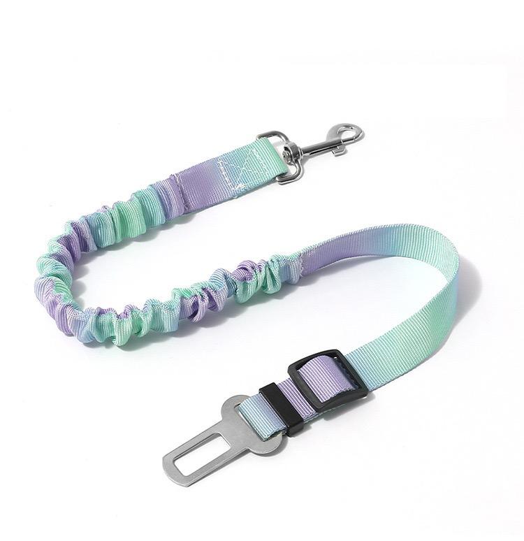 Adjustable Pet Car Seat Belt for Dogs and Cats | Elastic Safety Lead for Pets
