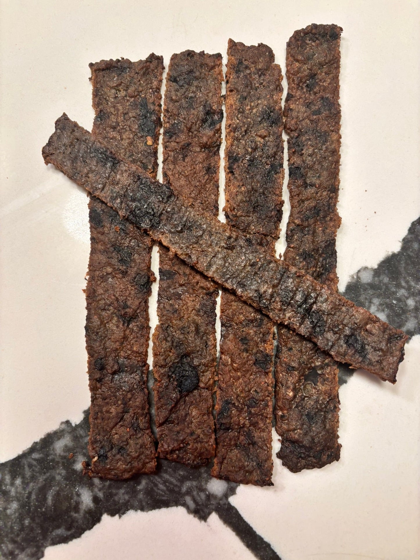 Dog Beef Jerky - Organic Blueberry High Protein Beef Jerky for Dogs