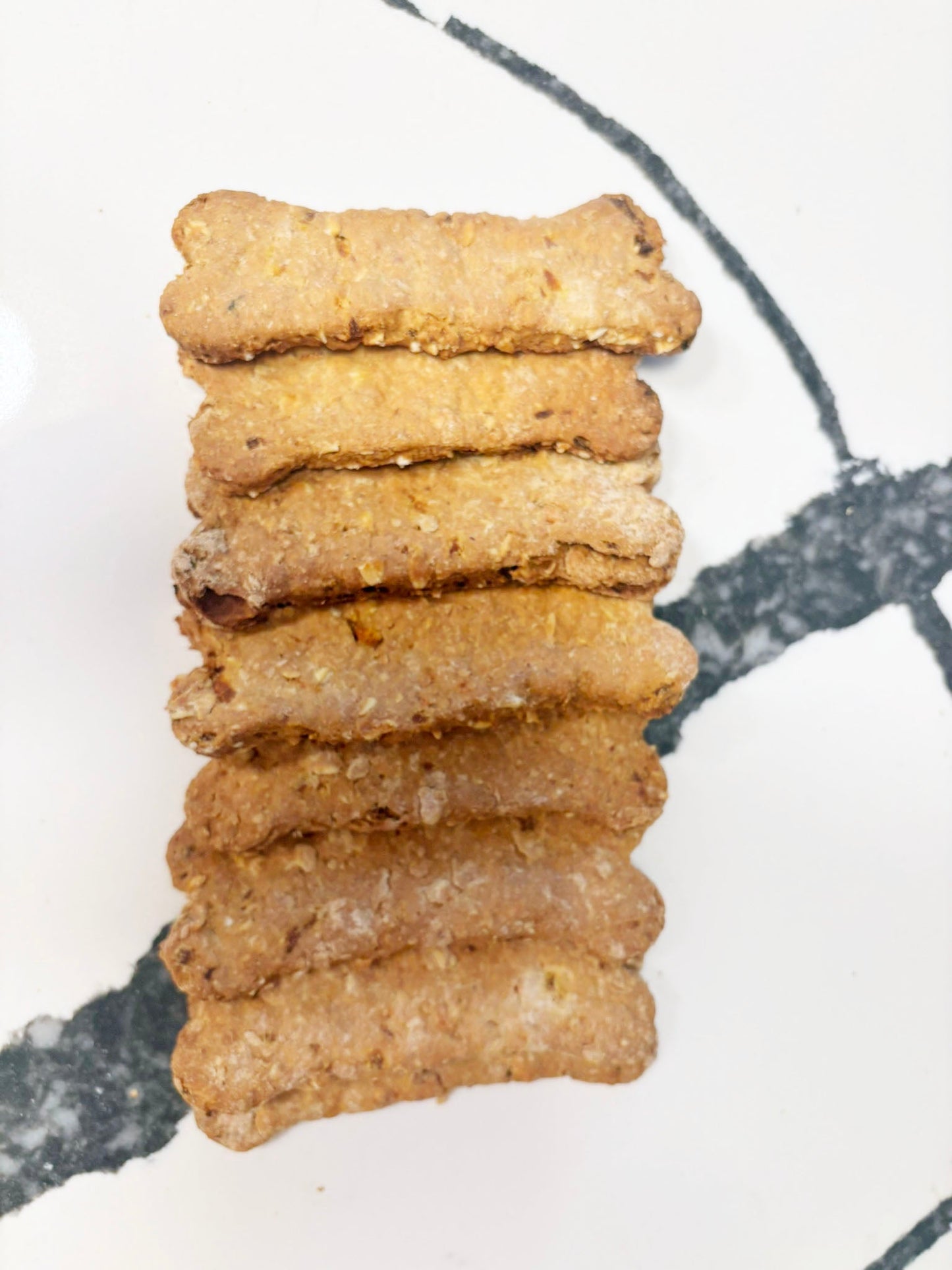 Fresh-Baked Dog Treats with Apples & Carrots