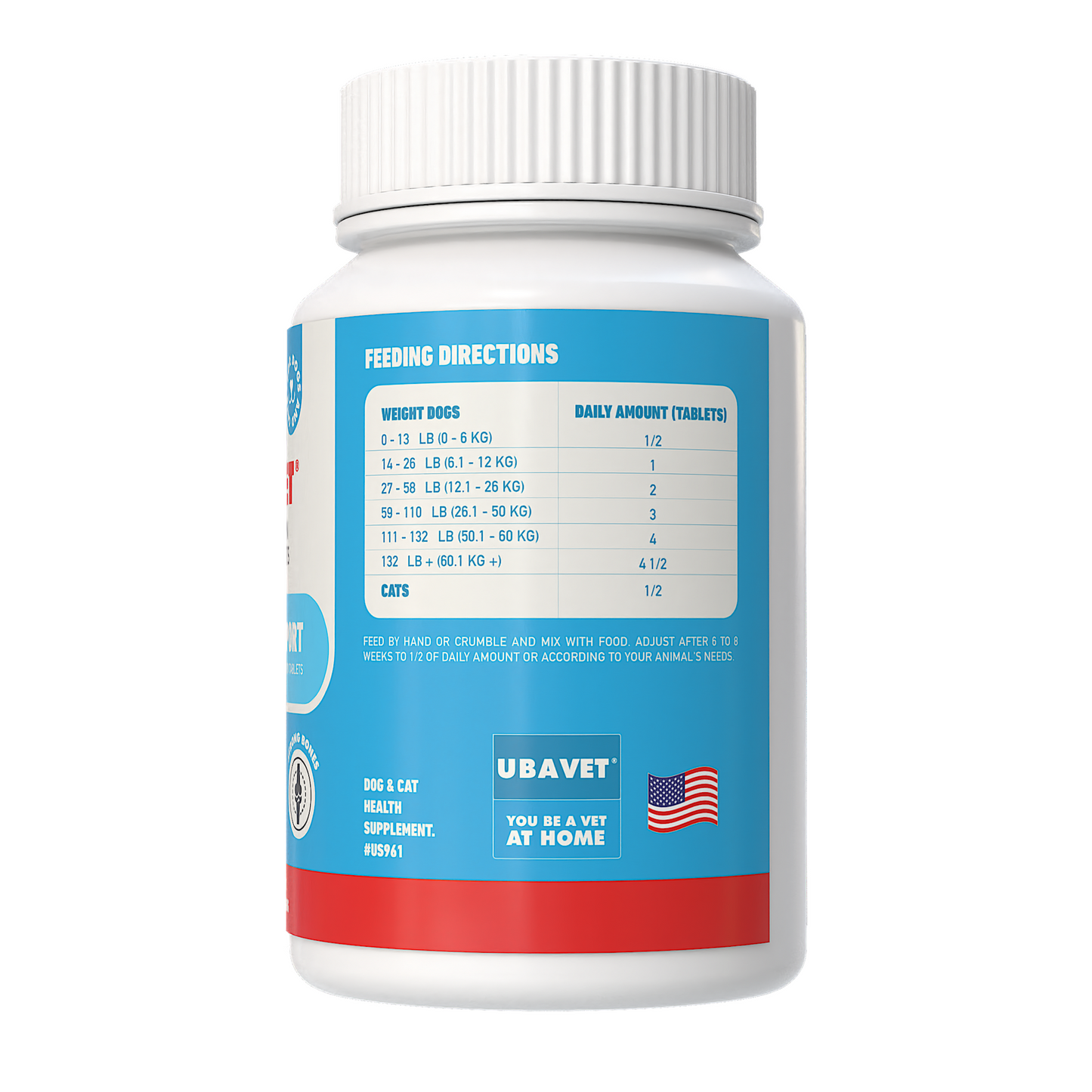 Keep Them Moving: Dogs and Cats Joint Support Advanced Joint Care Tablets with Glucosamine