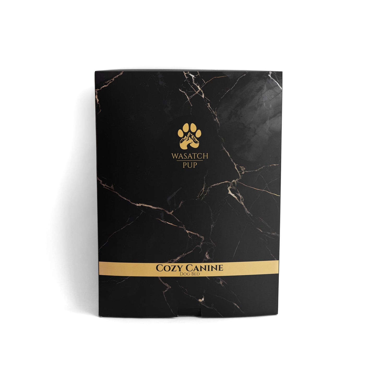 Black Orthopedic Dog Bed | Plush Washable Crate Pet Mat