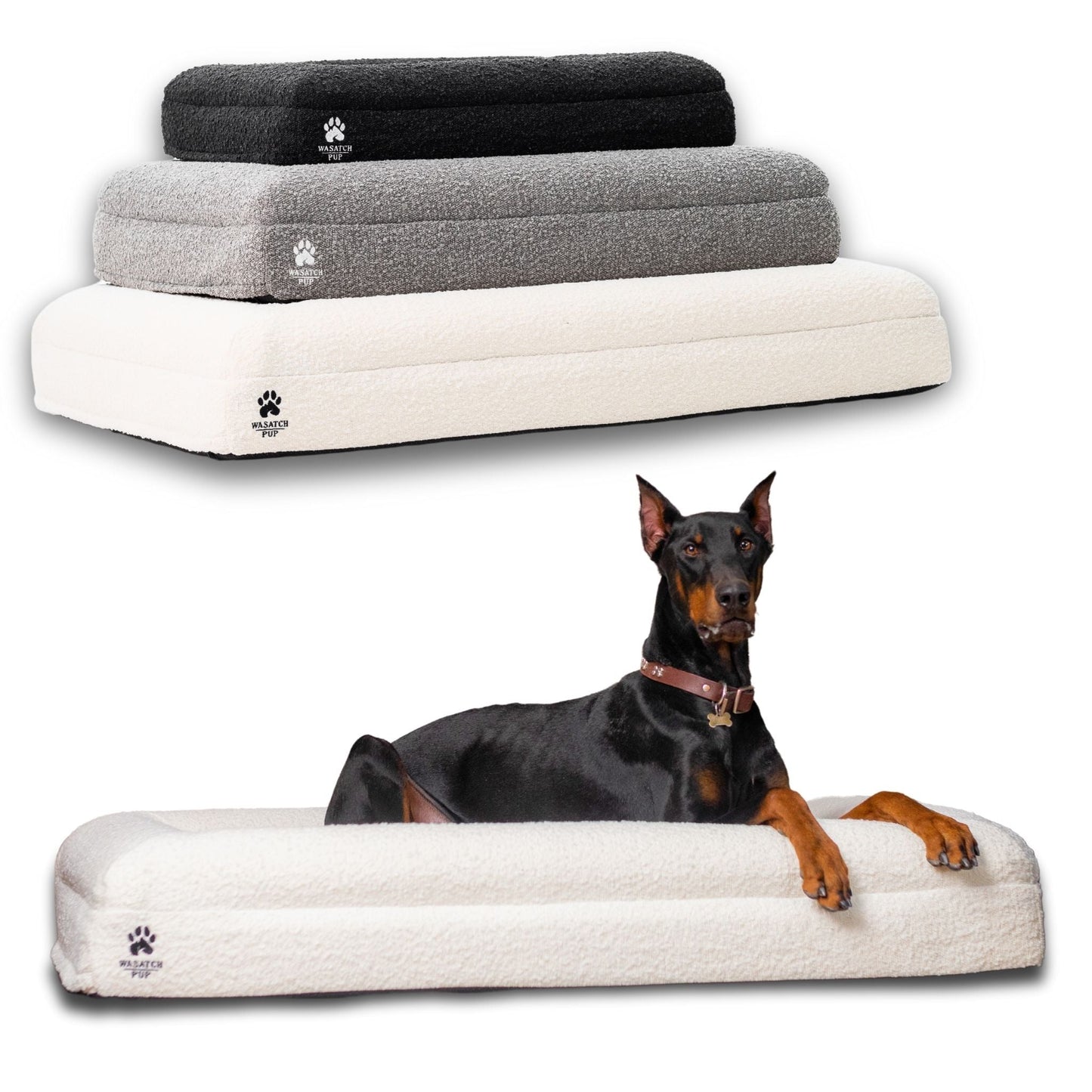 Luxury Orthopedic Dog Bed With Waterproof Liner