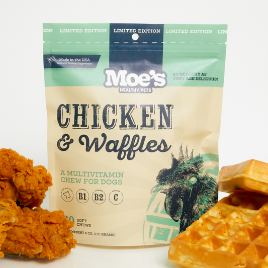 Chicken and Waffles Dog Chews – Soft Training Treats