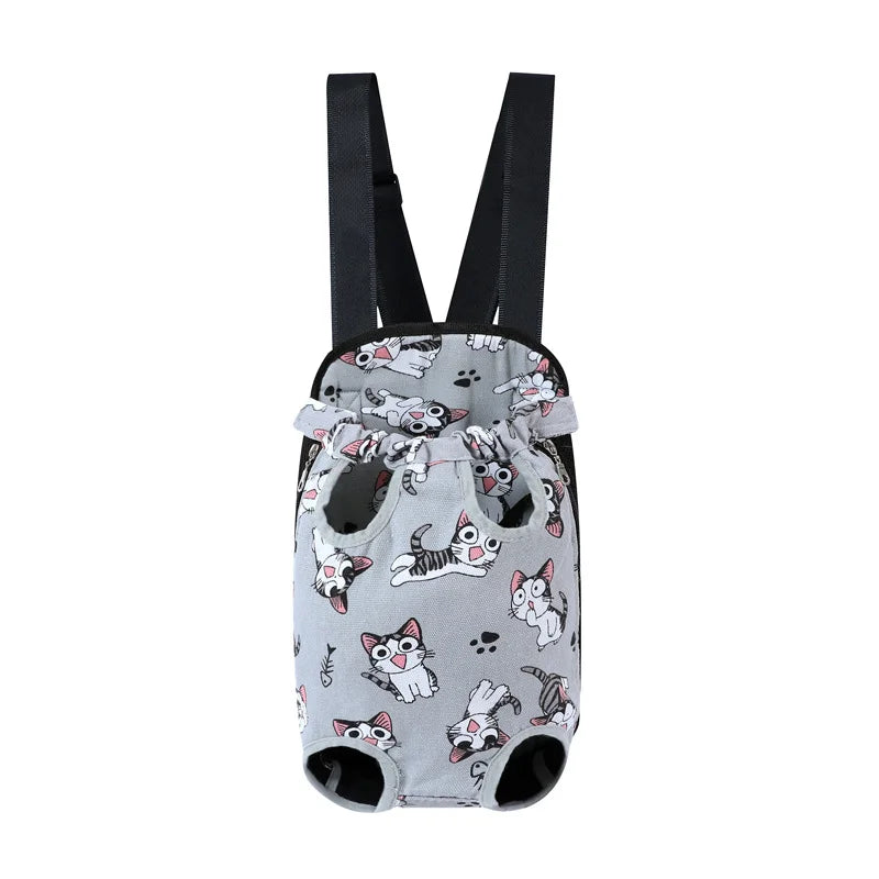 Adjustable Pet Backpack Carrier for Cats | Carry Cat in Backpack