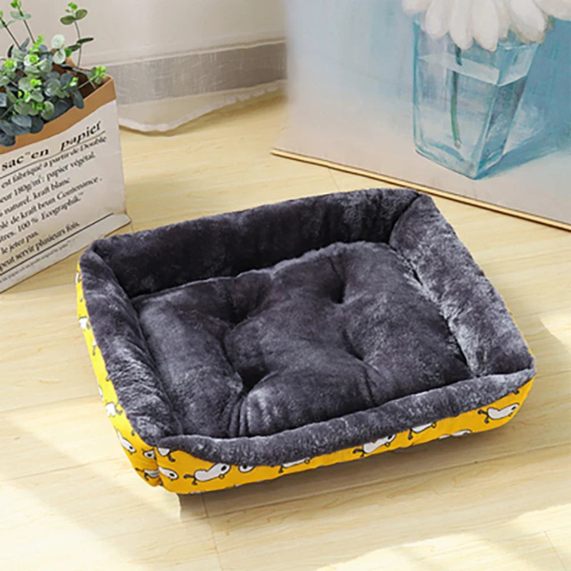 Large Dog Sofa Bed | Orthopedic Pet Couch with Non-Slip Bottom & Removable Washable Cover | Sizes S-XXL