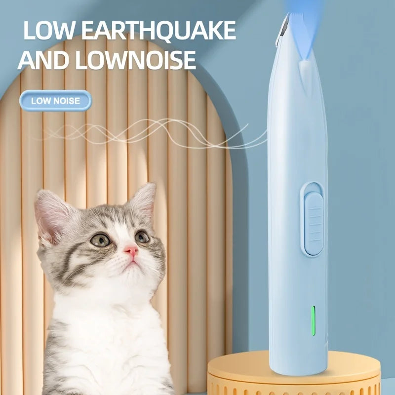 Electric Pet Paw Shaver | Nail Trimmer for Cats & Dogs