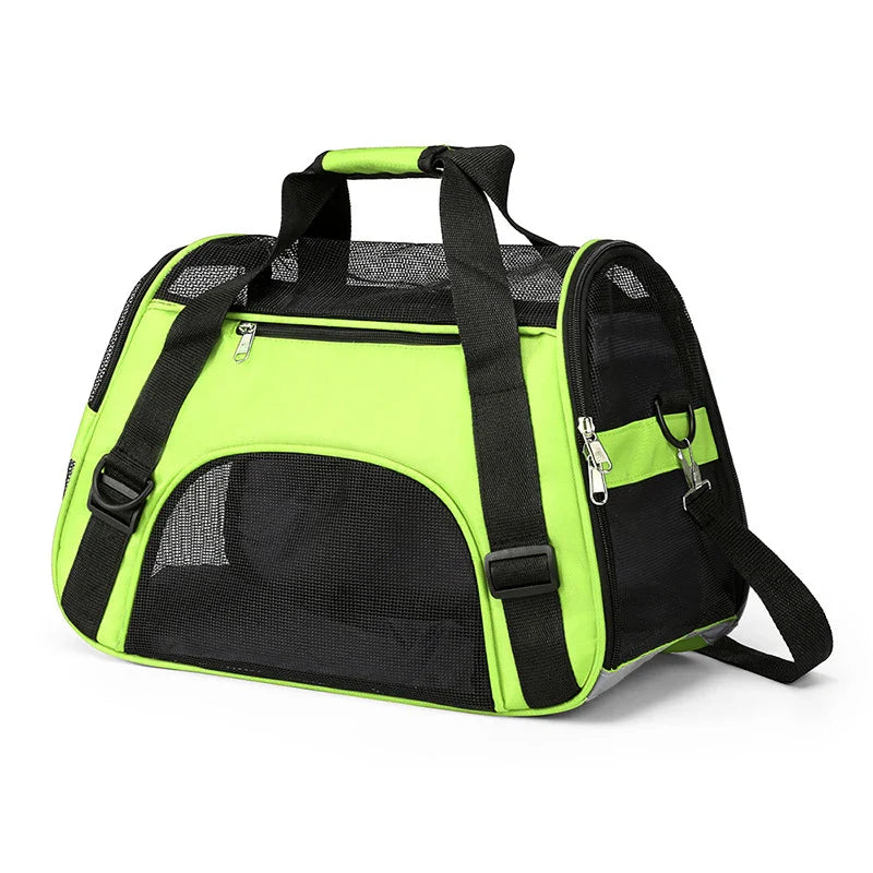 Foldable Pet Carrier Bag, Soft-Sided Travel Tote | Airline Approved S/M/L