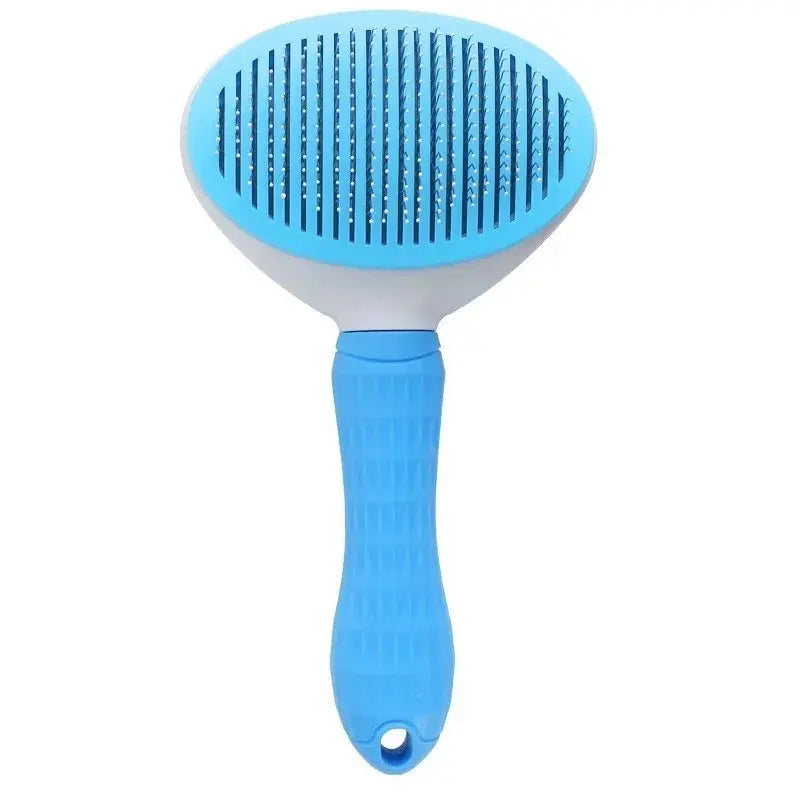 Self-Cleaning Pet Brush | Dog & Cat Hair Shedding Comb