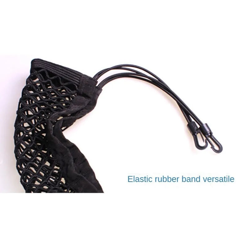 Car Storage Net Bag and Pet Divider for Dogs | Flexible Between Seat Organizer