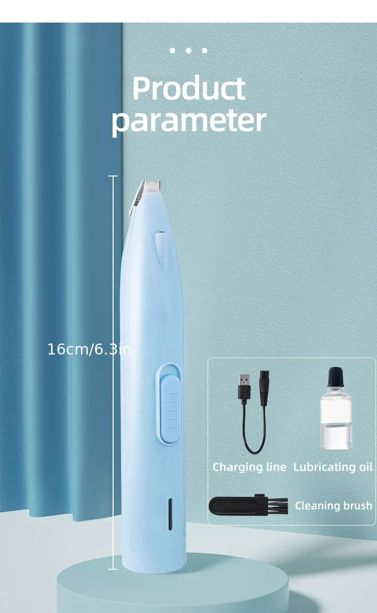 Electric Pet Paw Shaver | Nail Trimmer for Cats & Dogs