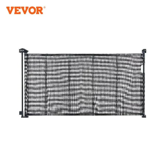 Retractable Dog Gate | Extra Wide Mesh Pet Barrier up to 116"