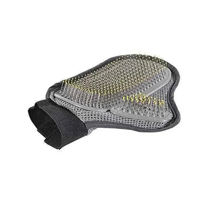 Pet Grooming Glove Hair Removal & Bathing | Dog & Cat Deshedding Brush