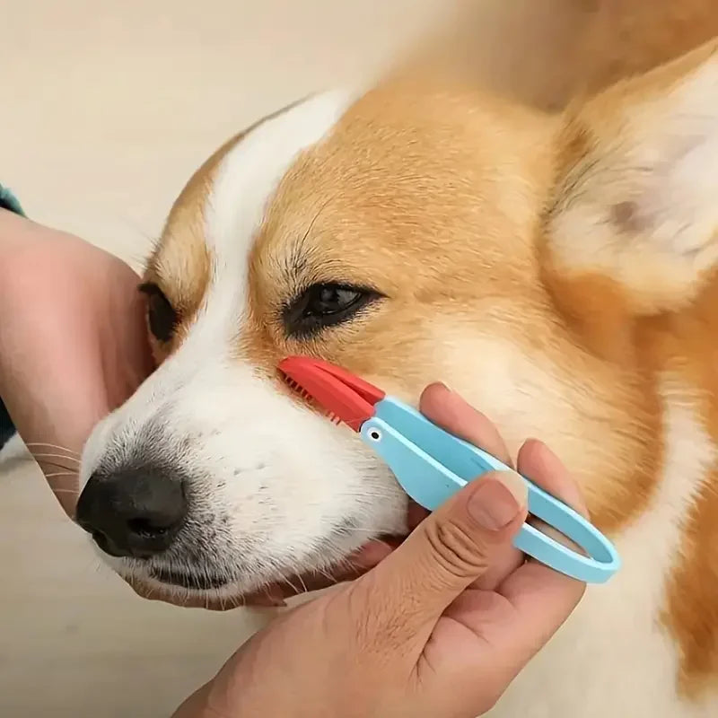 Tear Stain Remover Comb for Dogs & Cats | Pet Eye Comb for Tears